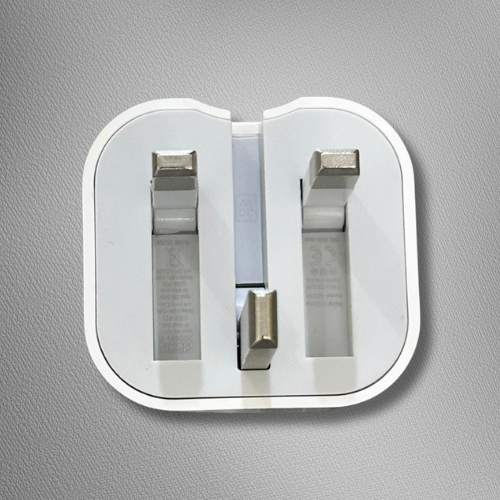 20W USB-C Three Pin Power Adapter with Folding Pins - Original Quality Fast Charger