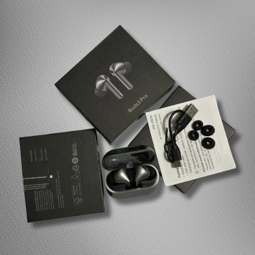 Buds3 Pro – Titanium Gray Edition | Premium Wireless ANC Earbuds